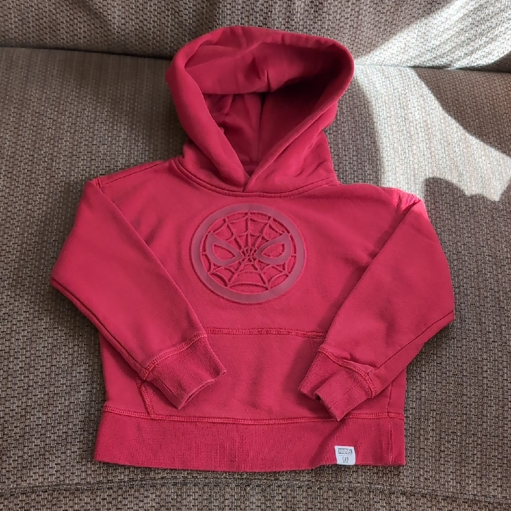 Marvel Spider-Man Kids Hoodie - Deep Red